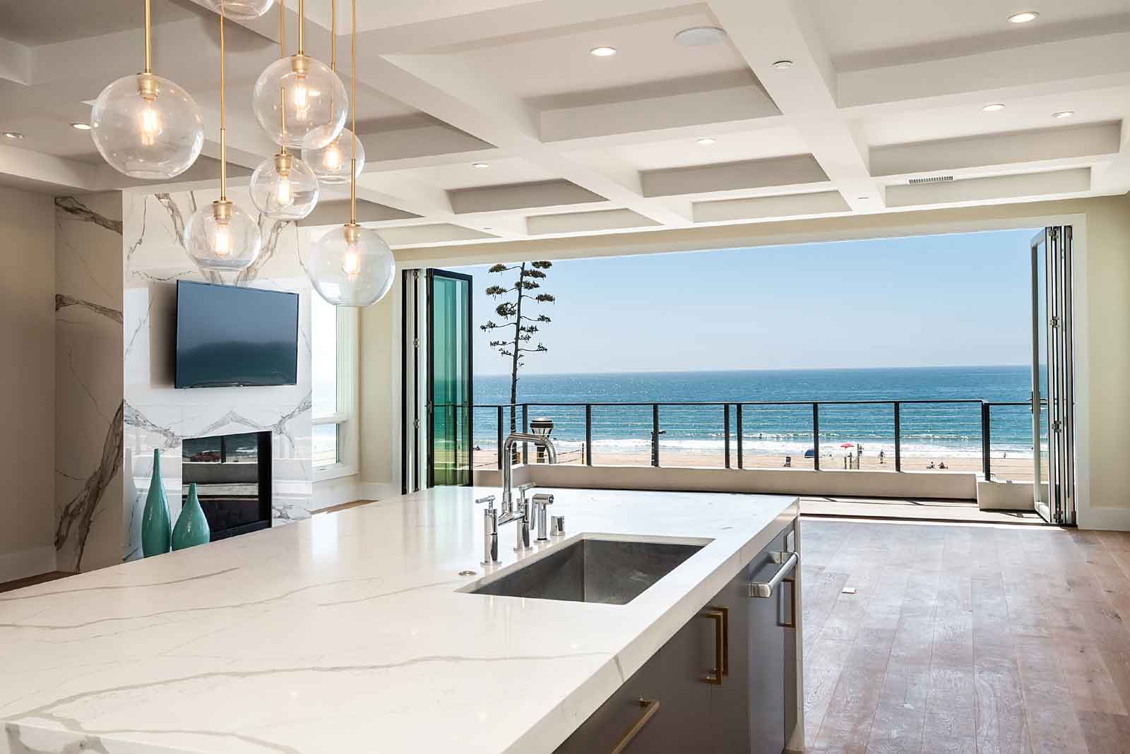 Beachfront homes for sale on the Manhattan Beach Strand